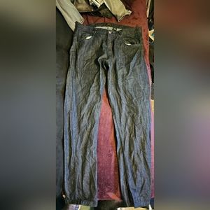 Corked Denim Dark Grey and Blue Jeans